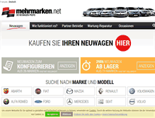 Tablet Screenshot of mehrmarken.net